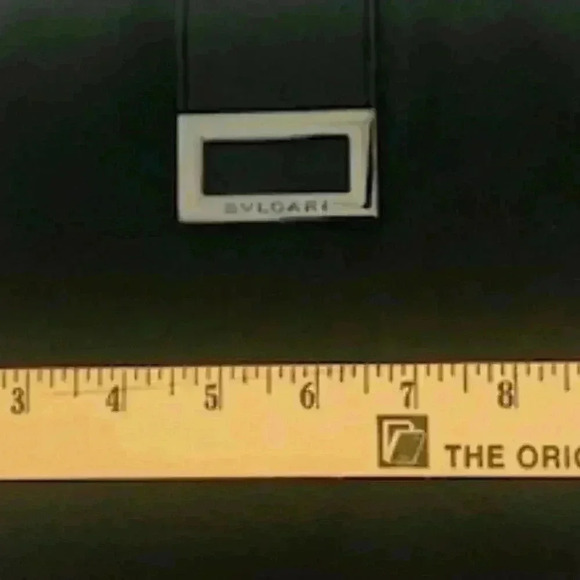 BVLGARI Black CLUTCH Bag Tablet Cosmetic ACCESSORIES Bag - Picture 7 of 7